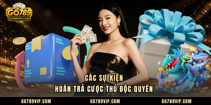 Các sự kiện hoàn trả cược thủ độc quyền 