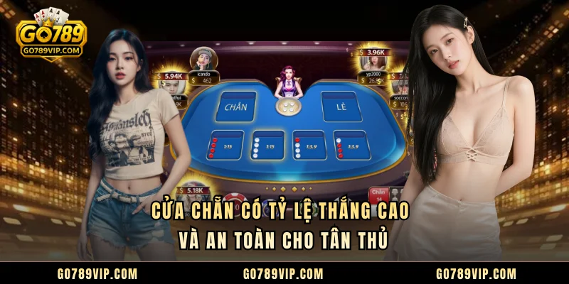 Xóc Đĩa GO789 – Cược Chẵn Lẻ Dễ Thắng Tỷ Lệ Trả Hấp Dẫn Cửa chẵn có tỷ lệ thắng cao và an toàn cho tân thủ