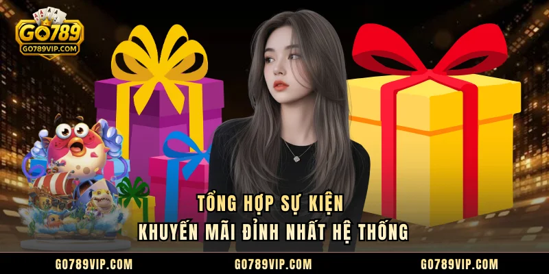 Tổng hợp sự kiện khuyến mãi đỉnh nhất hệ thống